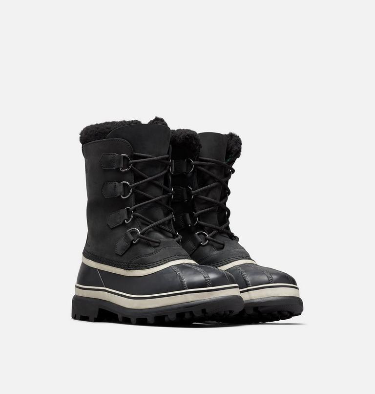 CARIBOU Men's Waterproof Boot | 016 | 11, Color: Black, Dark Stone, image 2