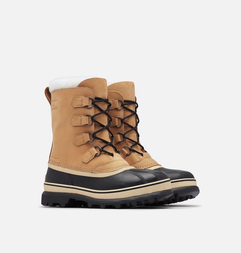CARIBOU Men's Waterproof Boot | 281 | 11.5, Color: Buff, image 2