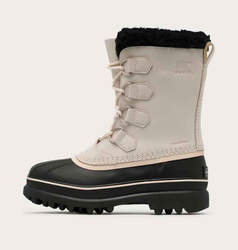 Caribou Women's Winter Boot, Color: Chalk, Black, image 10