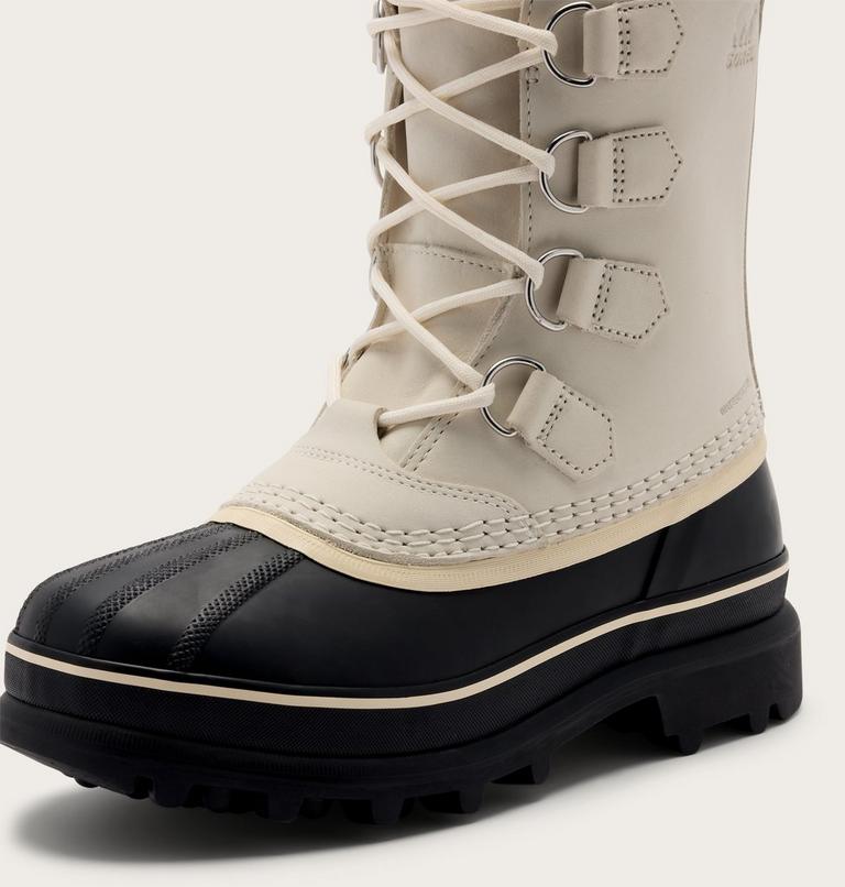 Caribou Women's Winter Boot, Color: Chalk, Black, image 11