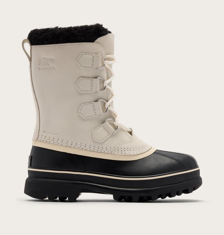 Caribou Women's Winter Boot, Color: Chalk, Black, image 1