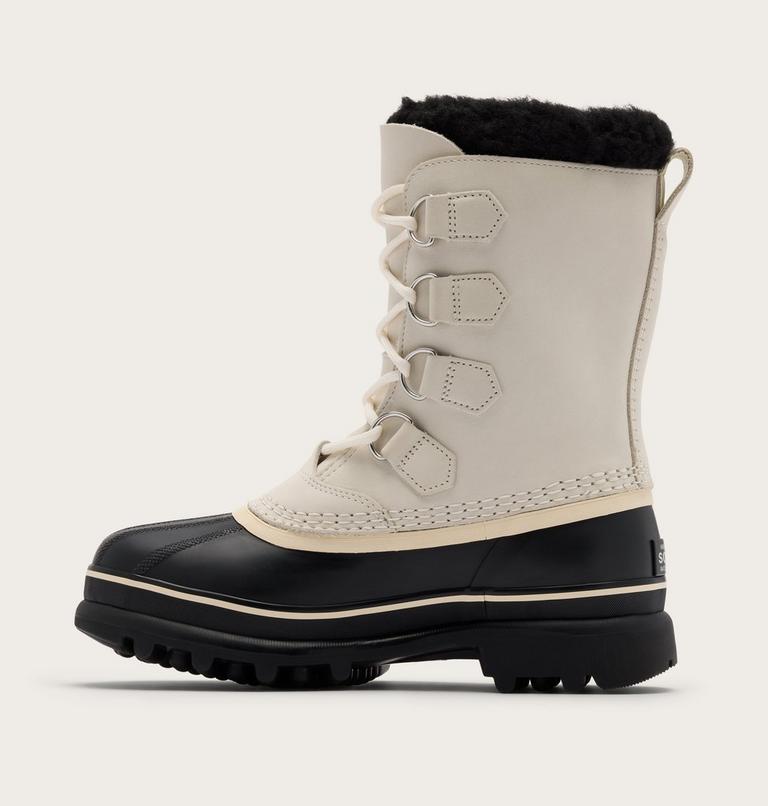 Caribou Women's Winter Boot, Color: Chalk, Black, image 4