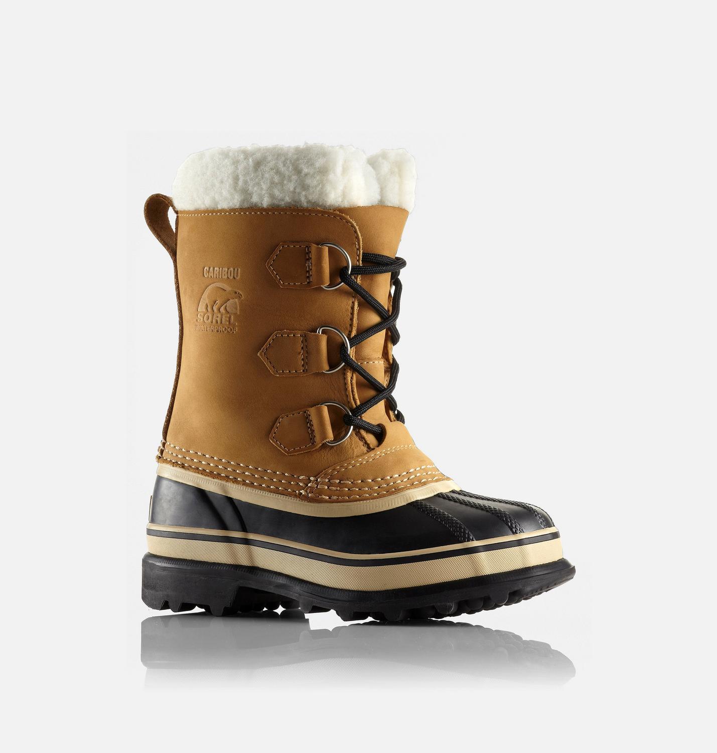 SOREL CARIBOU ウィンターブーツ 7 UK 23-24cm CARIBOU™ Youth Waterproof Boot | SOREL