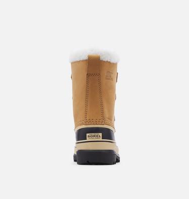 CARIBOU Youth Waterproof Boot, Color: Buff, image 3