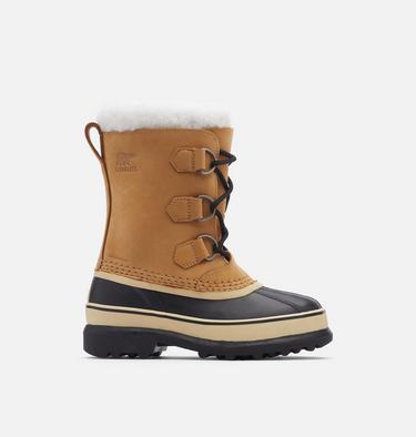 CARIBOU Youth Waterproof Boot, Color: Buff, image 1