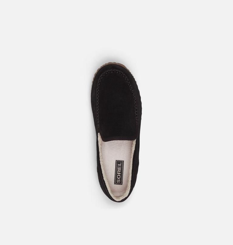Men’s Sorel Dude Moc Slipper, Color: Black, Black, image 5