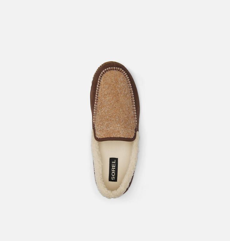 SOREL DUDE MOC Men's Slipper, Color: Elk, Natural, image 5