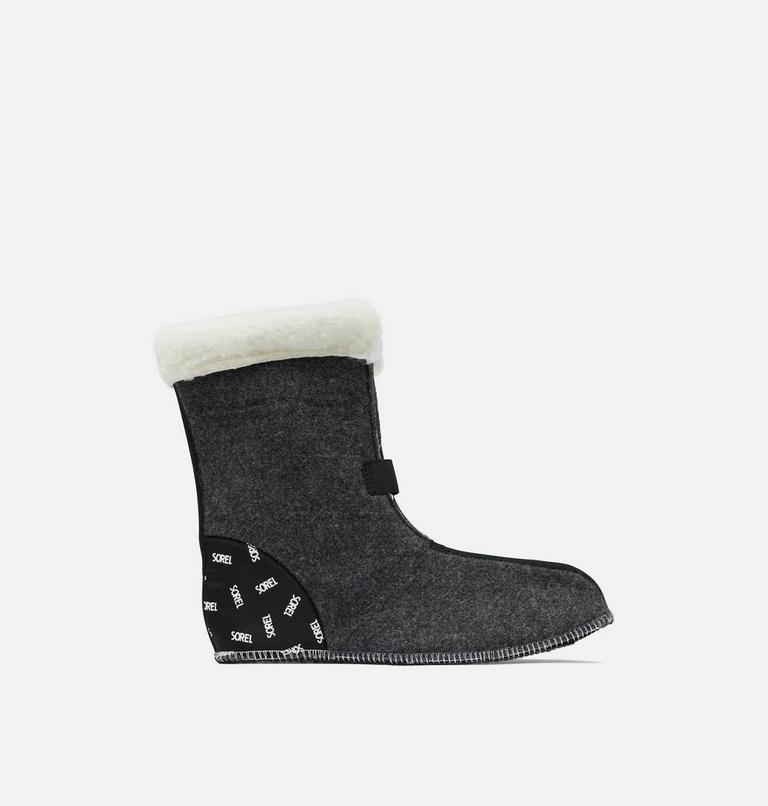 Women's Caribou 9mm Thermoplus Boot Liner with Snow Cuff, Color: Off White, image 1
