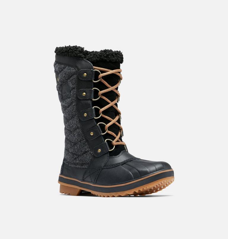 Women's Tofino II Tall Snow Boot, Color: Black, Gum 10, image 7
