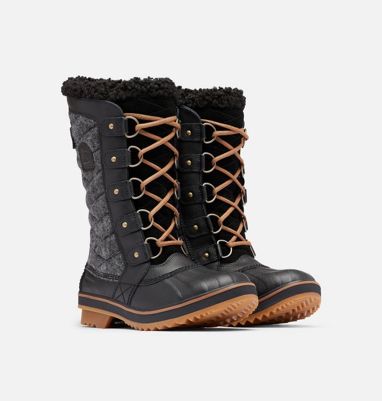 Women's Tofino II Tall Snow Boot, Color: Black, Gum 10, image 2
