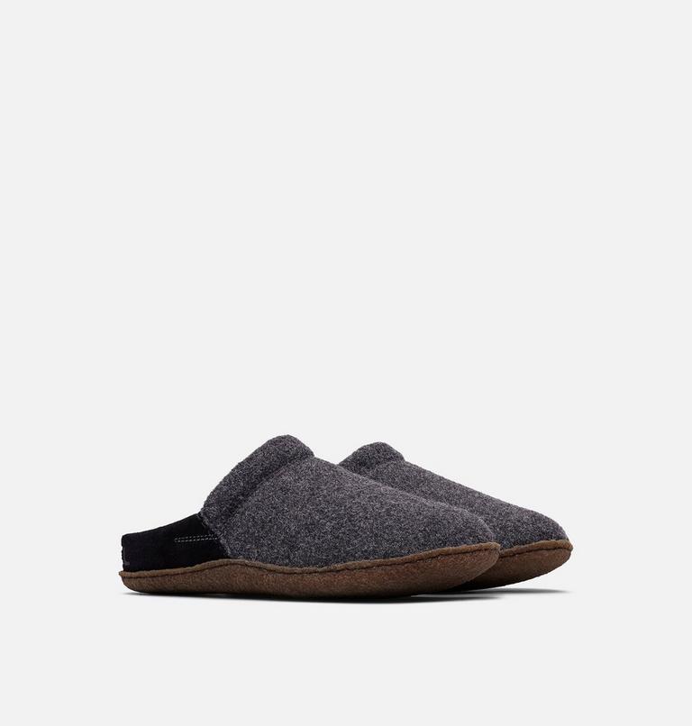 Women's Nakiska Scuff Slipper, Color: Black, Natural, image 2