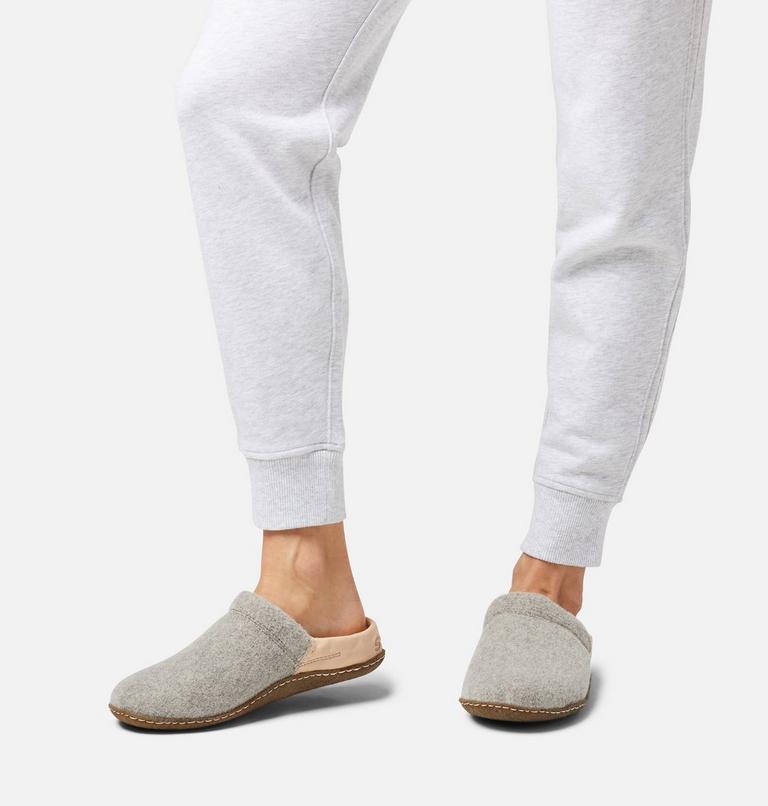 Women's Nakiska Scuff Slipper, Color: Natural Tan, image 7