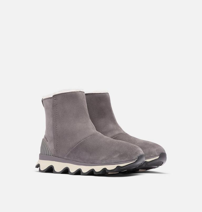 Women's Kinetic Short Sneaker Boot, Color: Quarry, Black, image 2