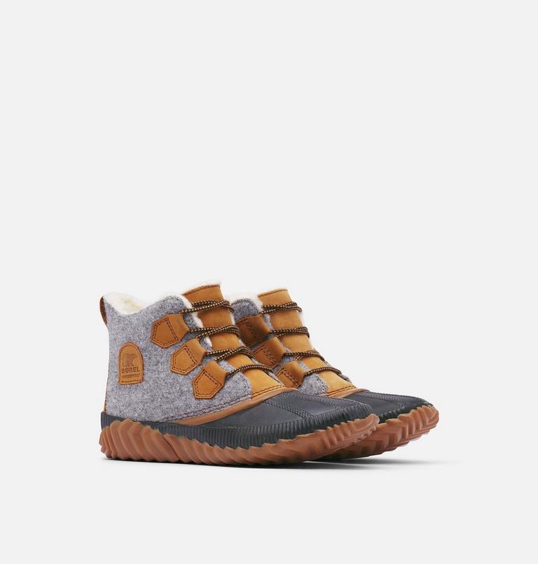Women's Out ’N About Plus Boot, Color: Quarry, Felt, image 2