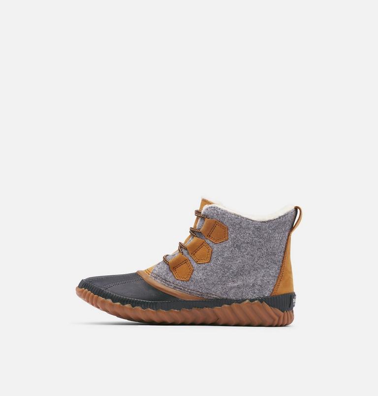 Women's Out ’N About Plus Boot, Color: Quarry, Felt, image 4