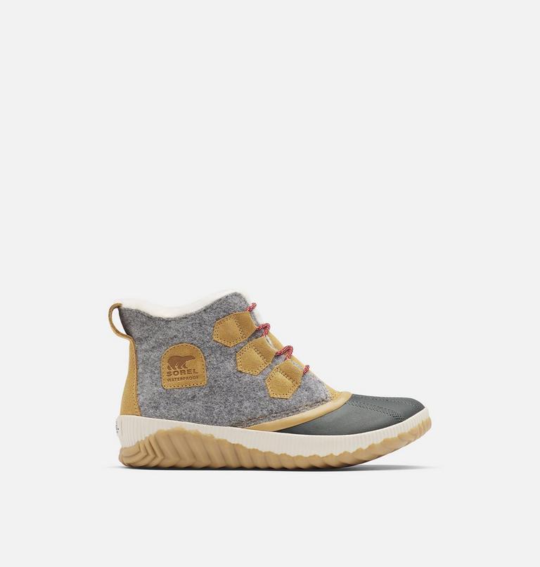 Women's Out ’N About Plus Boot, Color: Quarry, Grey Felt, image 1