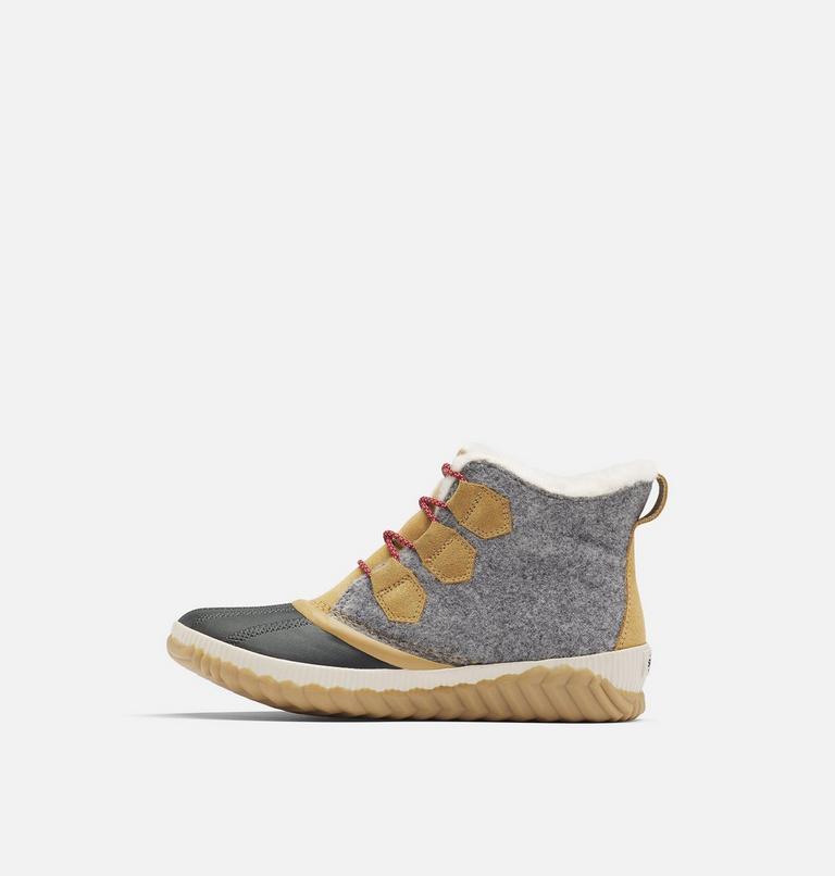Women's Out ’N About Plus Boot, Color: Quarry, Grey Felt, image 4