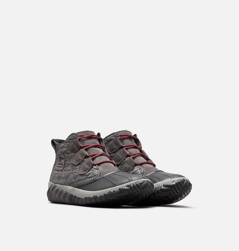 Women's Out ’N About Plus Boot, Color: Quarry, Quilted, image 2