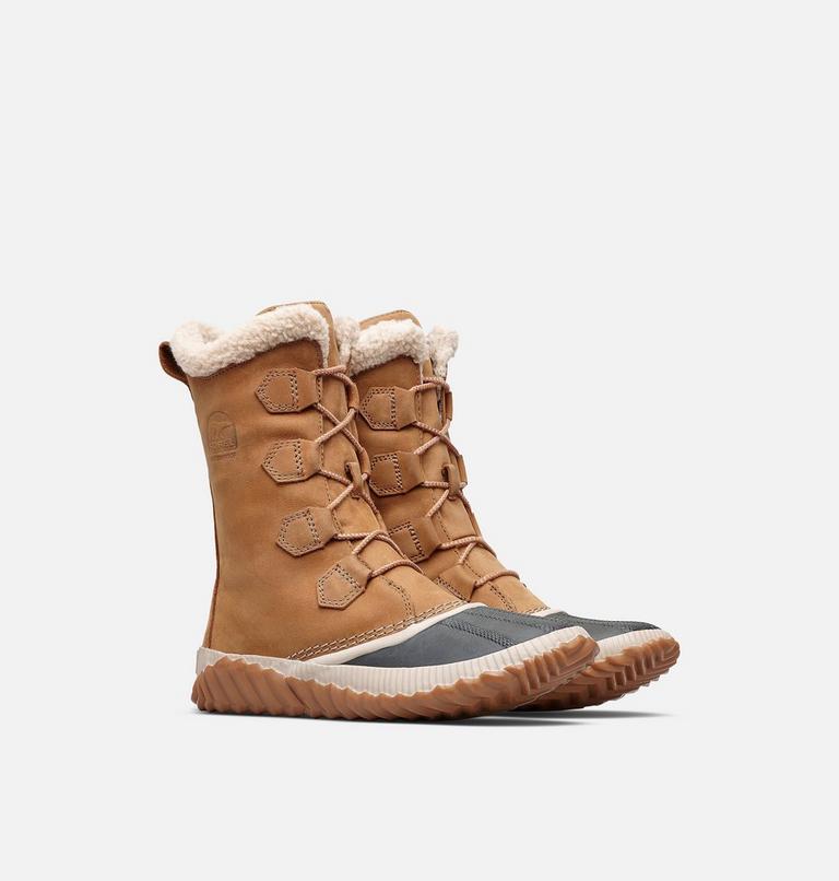 Women's Out 'N About Plus Tall Duck Boot, Color: Elk, image 2