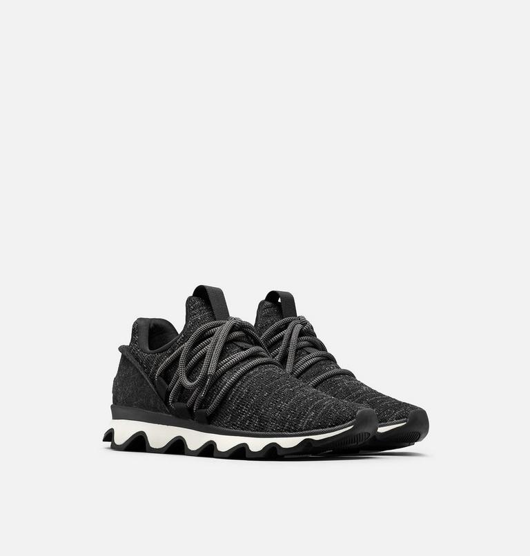 Women's Kinetic Lace Sneaker, Color: Black, image 2