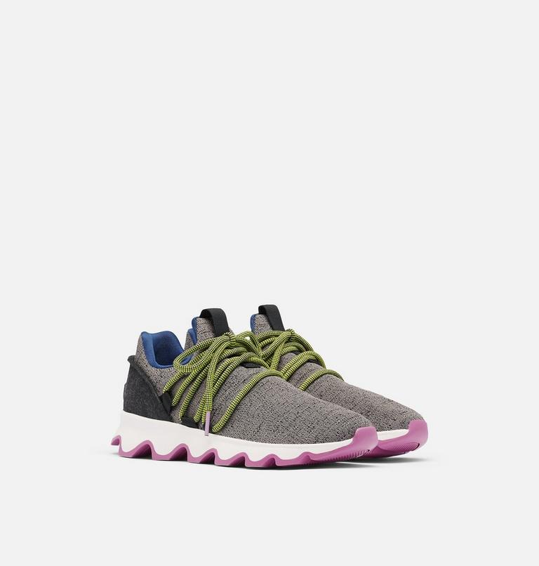 Women's Kinetic Lace Sneaker, Color: Quarry, image 2