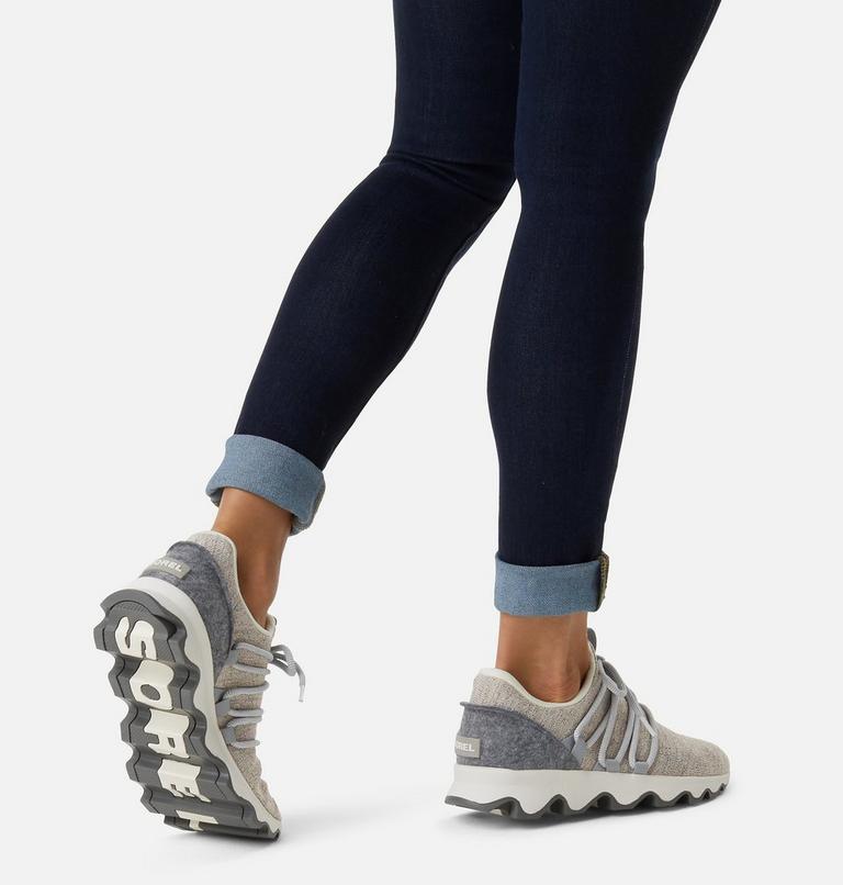 Women's Kinetic Lace Sneaker, Color: Dove, image 7