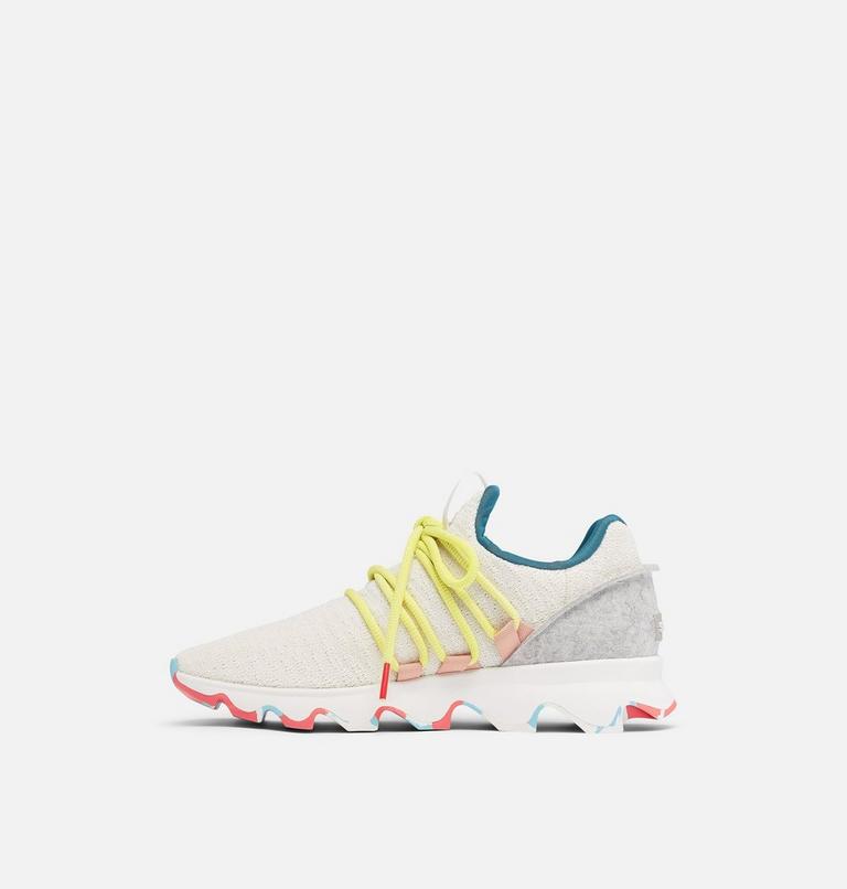 Women's Kinetic Lace Sneaker, Color: Sea Salt, image 4