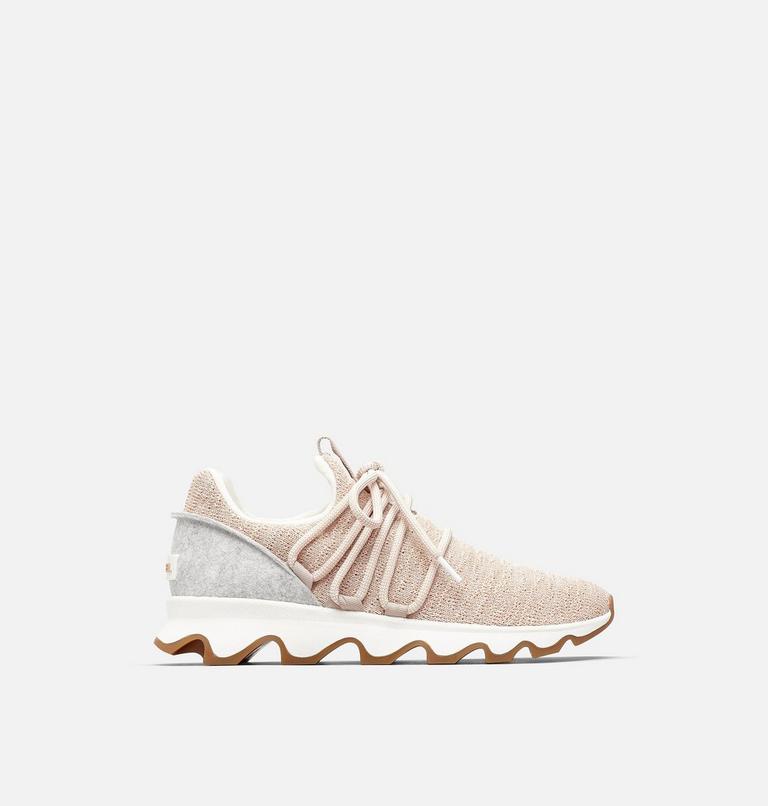 Women's Kinetic Lace Sneaker, Color: Natural Tan, image 1
