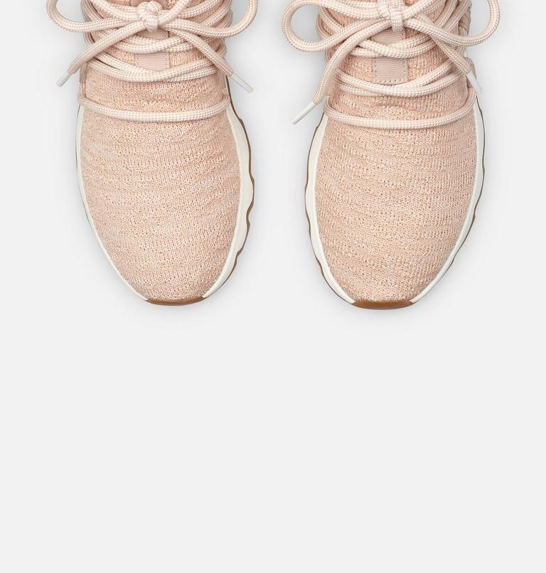 Women's Kinetic Lace Sneaker, Color: Natural Tan, image 4