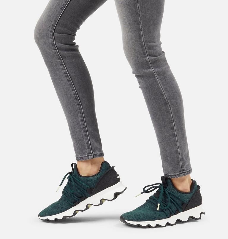 Women's Kinetic Lace Sneaker, Color: Dark Seas, image 7