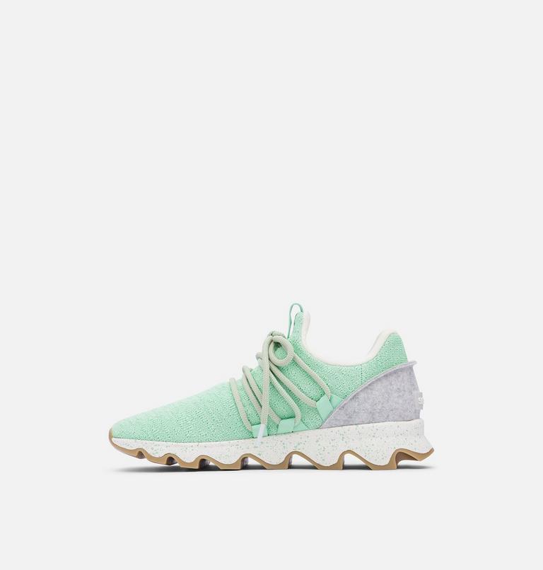 Women's Kinetic Lace Sneaker, Color: Vivid Mint, image 4