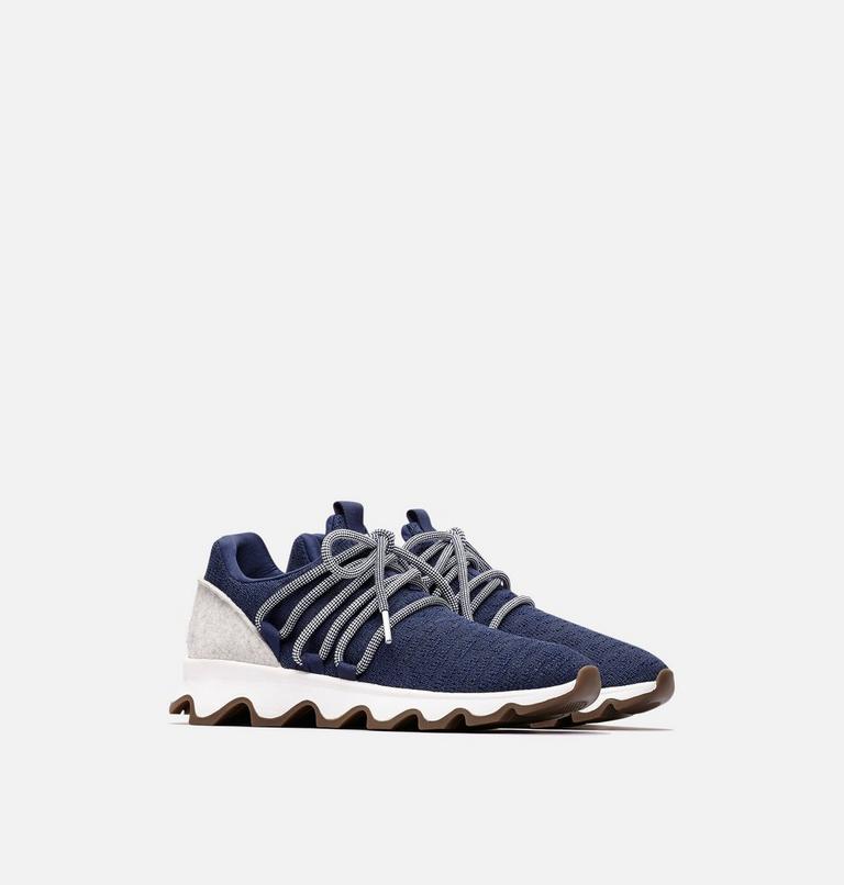 Women's Kinetic Lace Sneaker, Color: Blue Shadow, image 2