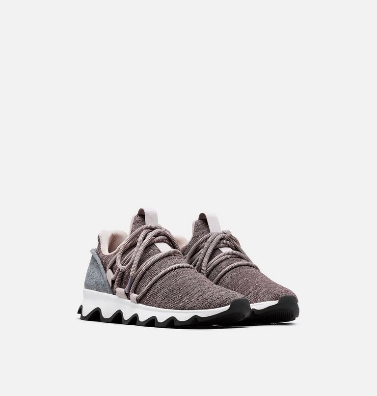 Women's Kinetic Lace Sneaker, Color: Purple Sage, image 2
