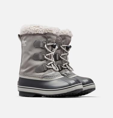 Youth Yoot Pac Nylon Snow Boot - 2023 COLLECTION, Color: Quarry, Dove, image 4