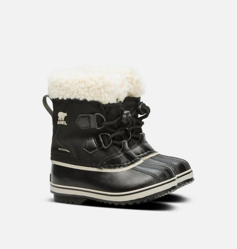 Scarponi da neve in nylon Yoot Pac da bambino - COLLEZIONE 2023, Color: Black, image 2