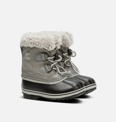 Kids' Yoot Pac Nylon Snow Boot - 2023 COLLECTION, Color: Quarry, Dove, image 2
