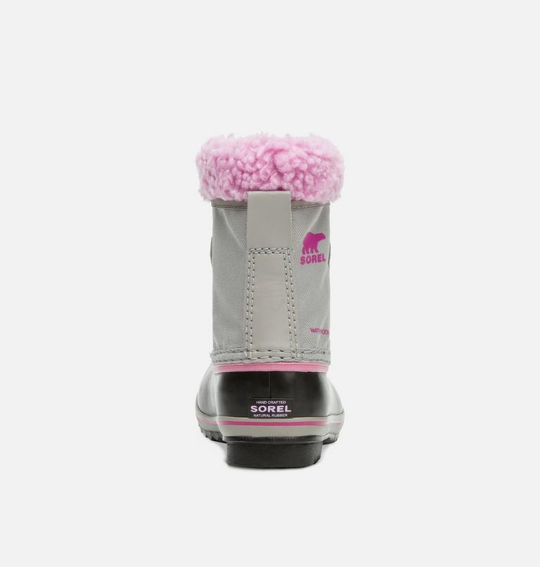 Kids' Yoot Pac Nylon Snow Boot - 2023 COLLECTION, Color: Chrome Grey, Orchid, image 3