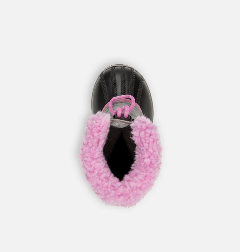 Kids' Yoot Pac Nylon Snow Boot - 2023 COLLECTION, Color: Chrome Grey, Orchid, image 5