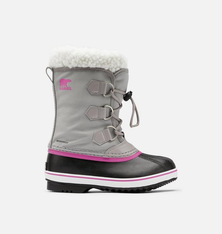 Kids' Yoot Pac Nylon Snow Boot - 2023 COLLECTION, Color: Chrome Grey, Black, image 1