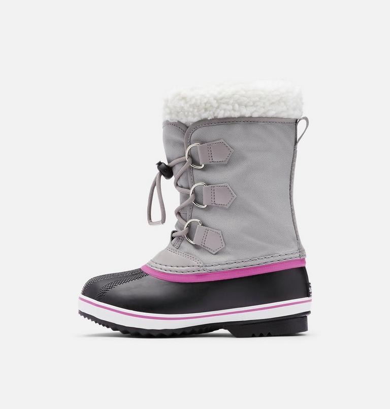 Kids' Yoot Pac Nylon Snow Boot - 2023 COLLECTION, Color: Chrome Grey, Black, image 4