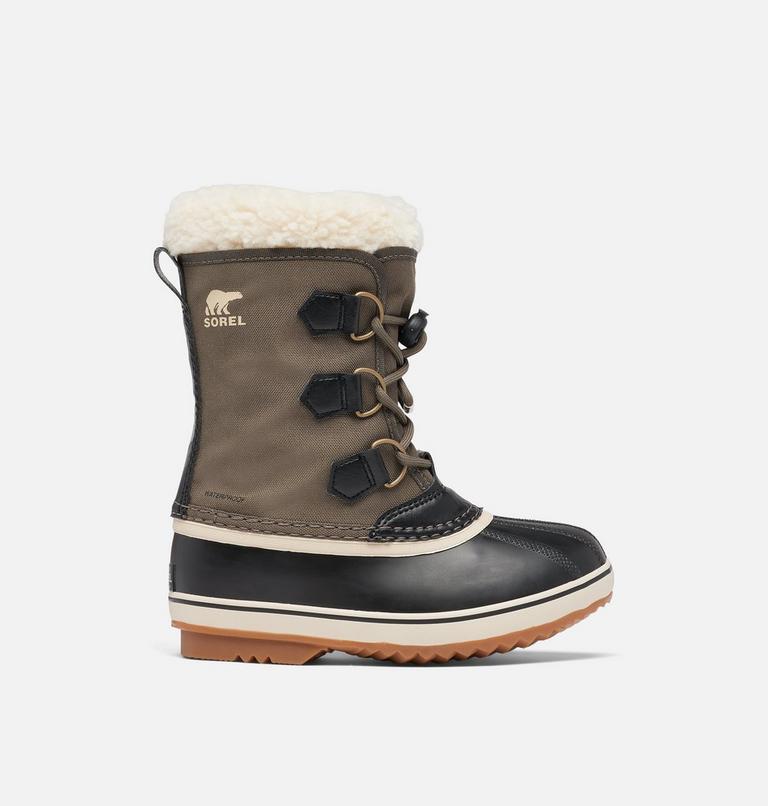 Kids' Yoot Pac Nylon Snow Boot, Color: Major, Black, image 1