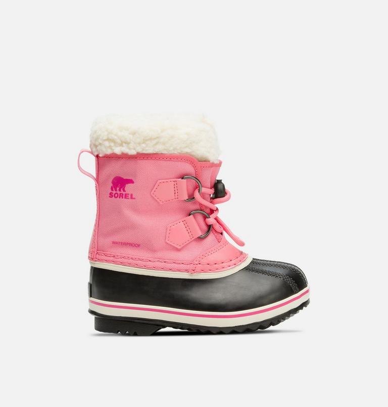 Kids' Yoot Pac Nylon Snow Boot - 2023 COLLECTION, Color: Lollipop, Pink Glo, image 1