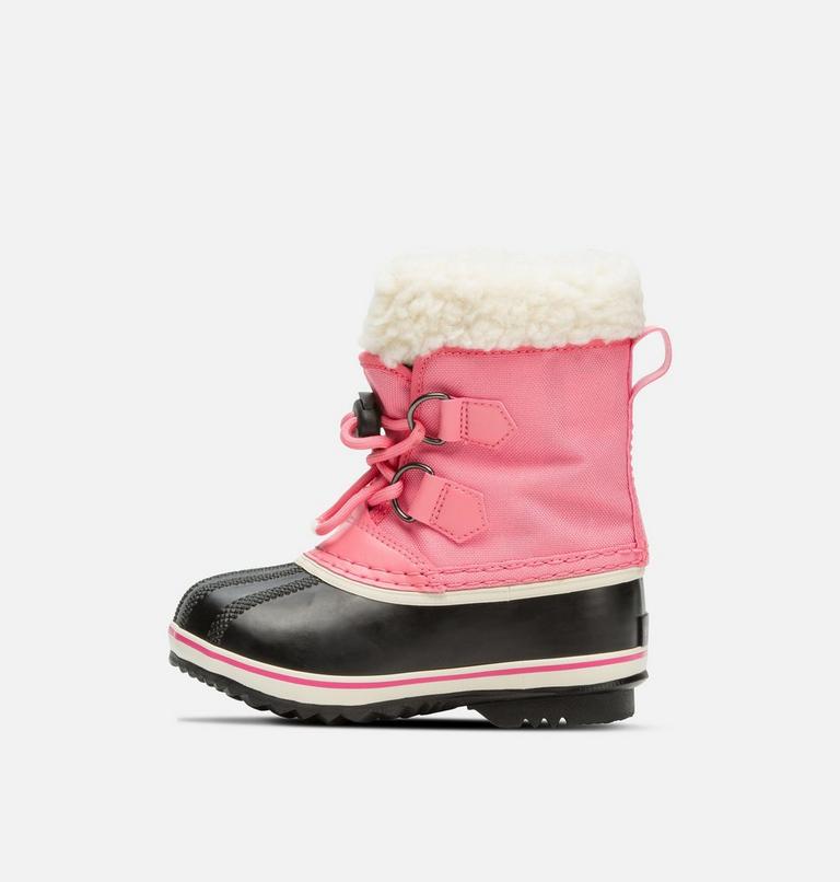 Kids' Yoot Pac Nylon Snow Boot - 2023 COLLECTION, Color: Lollipop, Pink Glo, image 4