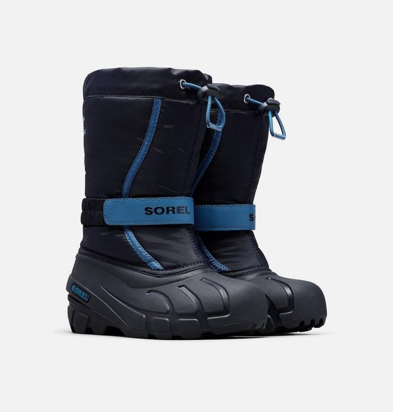 Kids' Flurry Snow Boot - 2023 COLLECTION, Color: Collegiate Navy, Atmosphere, image 2