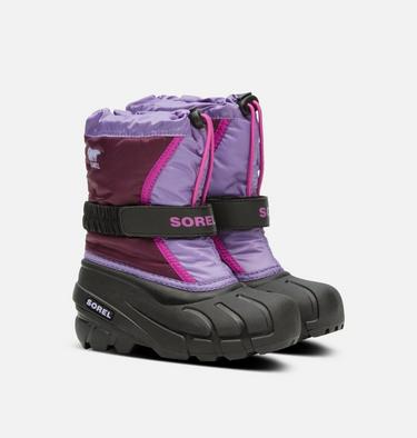 Kids' Flurry Snow Boot - 2023 COLLECTION, Color: Purple Dahlia, Paisley Purple, image 2