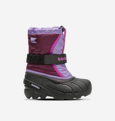 Kids' Flurry Snow Boot - 2023 COLLECTION, Color: Purple Dahlia, Paisley Purple, image 1