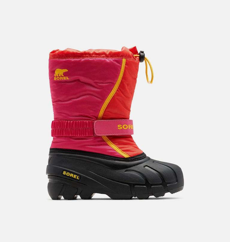 Kids' Flurry Snow Boot - 2023 COLLECTION, Color: Poppy Red, Cactus Pink, image 1