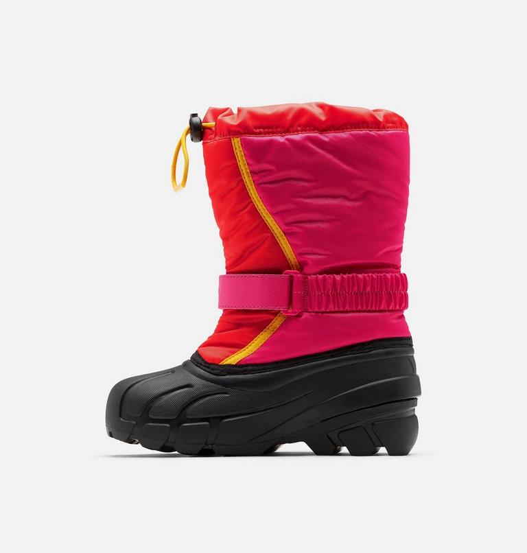 Kids' Flurry Snow Boot - 2023 COLLECTION, Color: Poppy Red, Cactus Pink, image 4