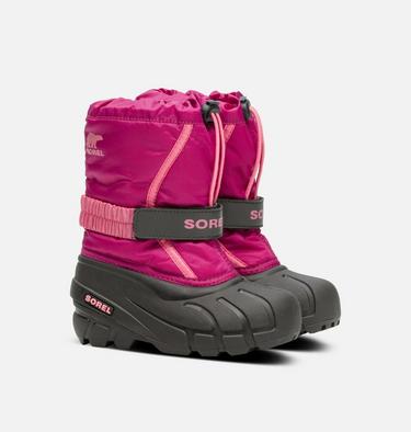 Kids' Flurry Snow Boot - 2023 COLLECTION, Color: Deep Blush, Tropic Pink, image 6