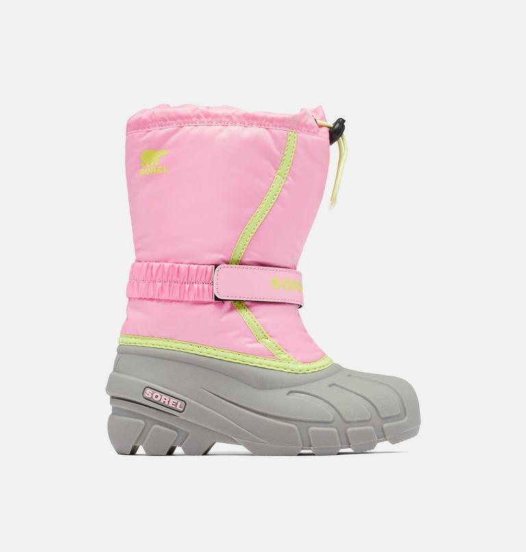 Kids' Flurry Snow Boot - 2023 COLLECTION, Color: Blooming Pink, Chrome Grey, image 1